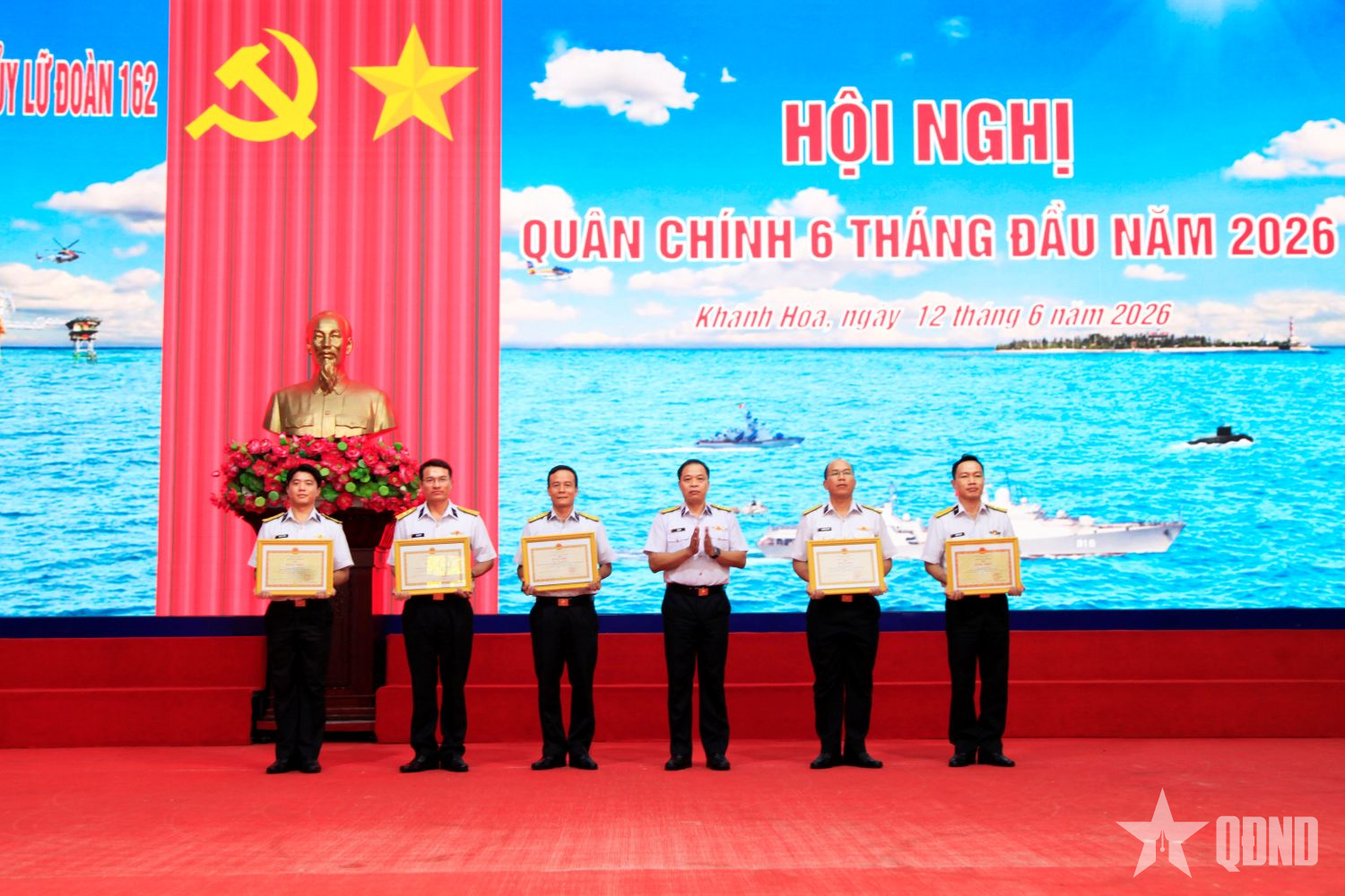 Lữ đoàn 162, Vùng 4 Hải quân hoàn thành xuất sắc nhiệm vụ 6 tháng đầu năm 2026