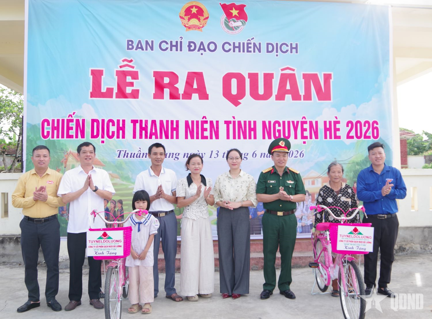 Tuổi trẻ Sư đoàn 324 (Quân khu 4) ra quân Chiến dịch Thanh niên tình nguyện hè năm 2026