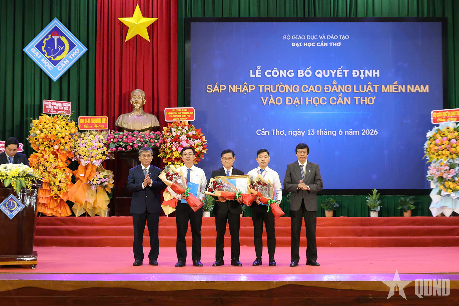Sáp nhập Trường Cao đẳng Luật miền Nam vào Đại học Cần Thơ