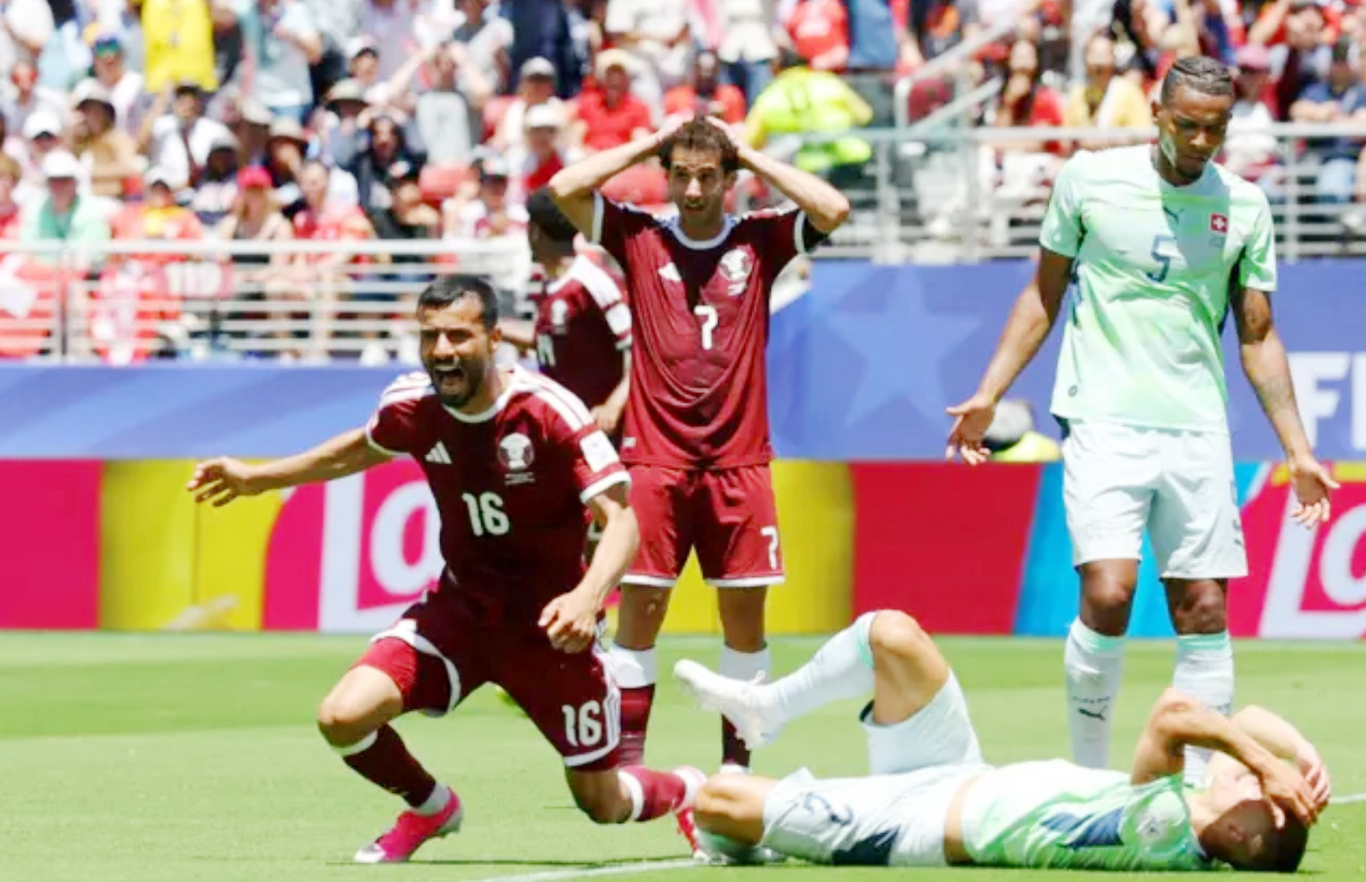 Kết quả World Cup 2026: Bất ngờ cầm hòa Thụy Sĩ, Qatar có điểm số lịch sử

