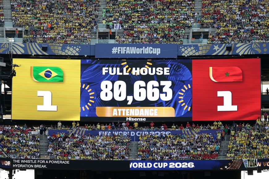 Kết quả World Cup 2026: Brazil hòa Morocco trong thế bị dẫn trước