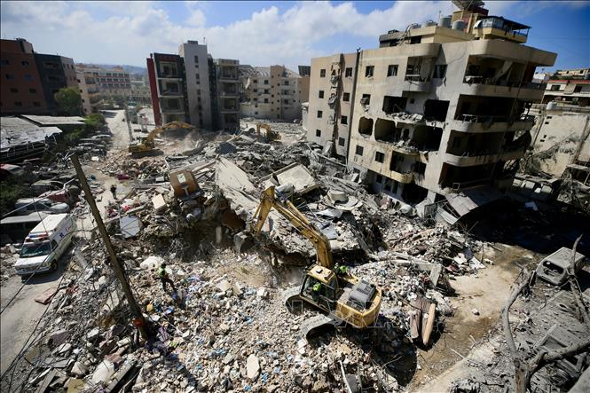 Israel không kích ngoại ô phía Nam thủ đô của Lebanon