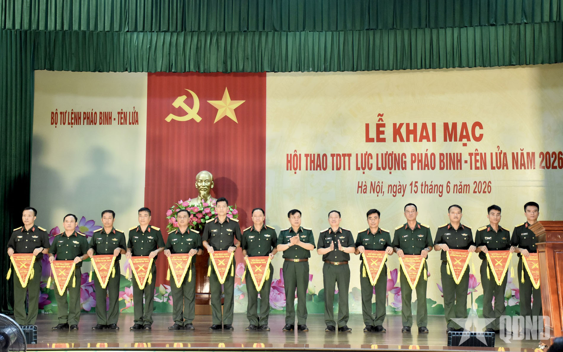 Khai mạc Hội thao thể dục thể thao lực lượng Pháo binh - Tên lửa năm 2026