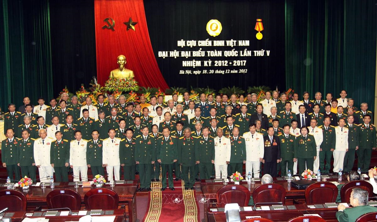 Các kỳ Đại hội đại biểu toàn quốc Hội Cựu chiến binh Việt Nam