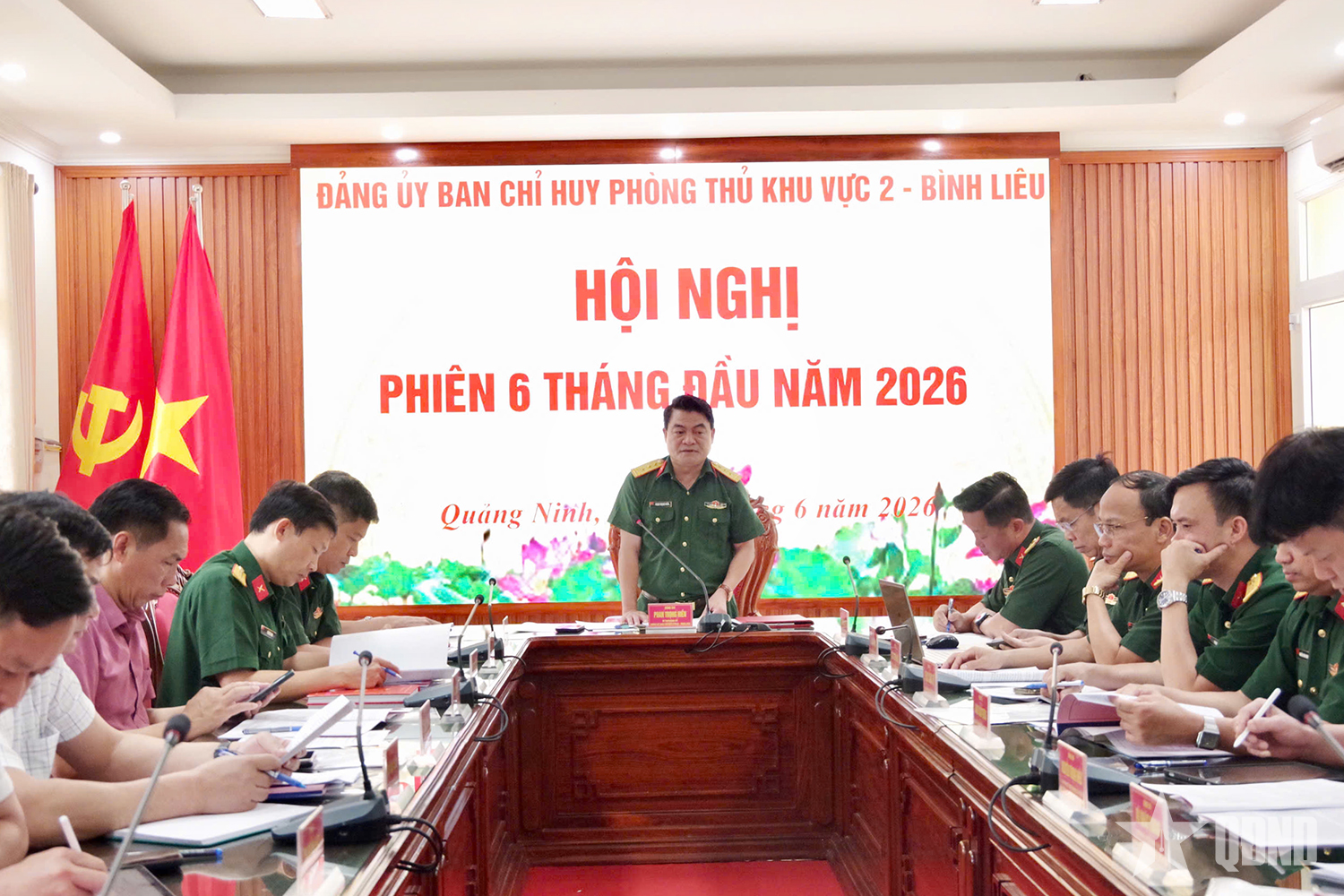 Quảng Ninh: Đảng ủy Ban Chỉ huy Phòng thủ khu vực 2 - Bình Liêu hội nghị phiên 6 tháng đầu năm 2026

