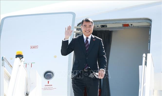 Thủ tướng Lê Minh Hưng đến Kazan dự Hội nghị Cấp cao kỷ niệm 35 năm quan hệ ASEAN - Nga