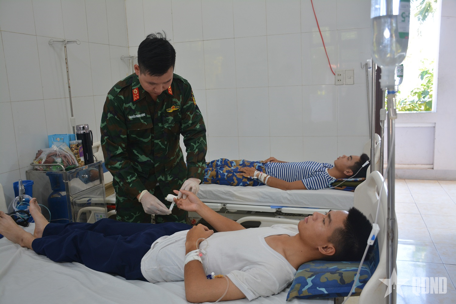 Điểm tựa quân y ở đảo Nam Yết