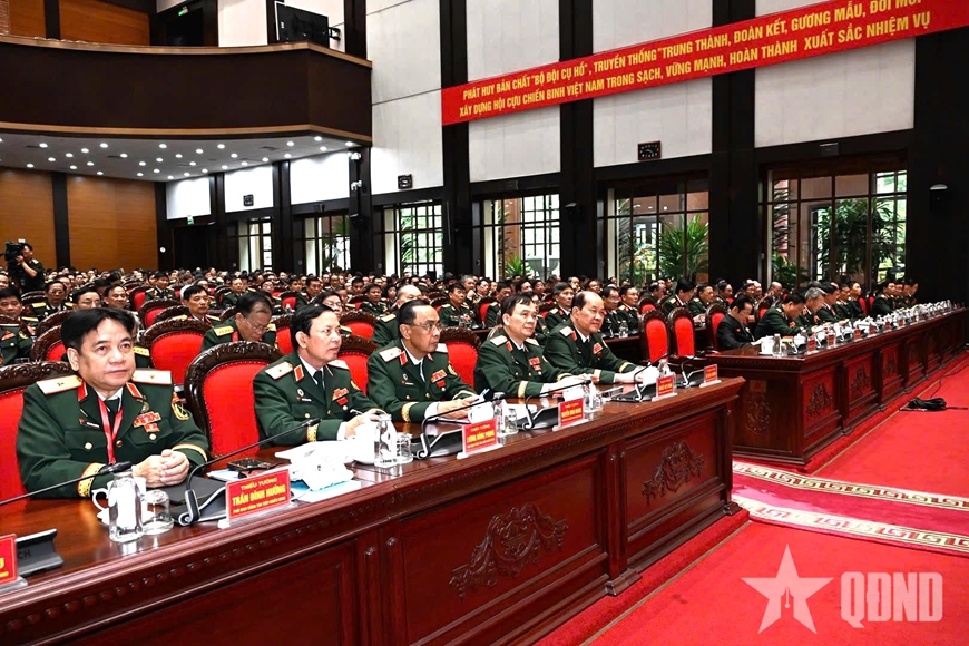 Khai mạc phiên thứ nhất Đại hội đại biểu toàn quốc Hội Cựu chiến binh Việt Nam lần thứ VIII