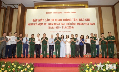 Quân ủy Trung ương - Bộ Quốc phòng gặp mặt các cơ quan thông tấn, báo chí