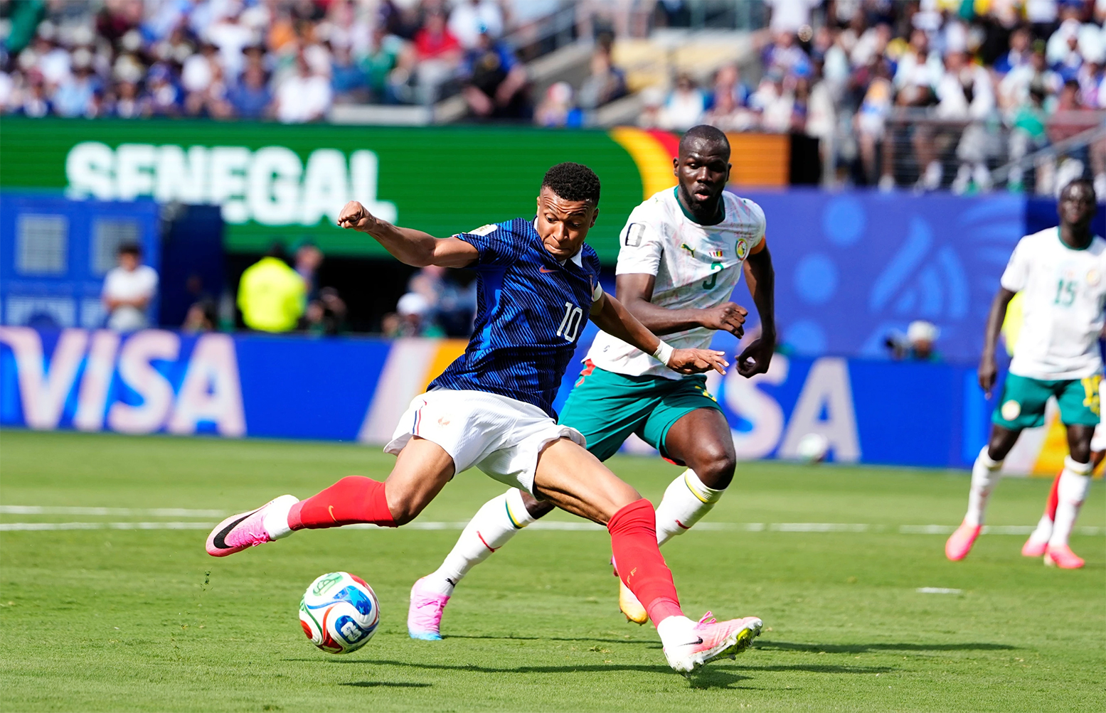 Video bàn thắng Pháp và Senegal (bảng I World Cup 2026): Cú đúp đẹp mắt của Mbappe