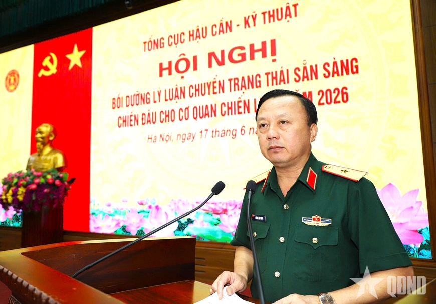 Tổng cục Hậu cần - Kỹ thuật bồi dưỡng lý luận chuyển trạng thái sẵn sàng chiến đấu 