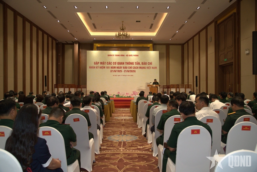 Quân ủy Trung ương - Bộ Quốc phòng gặp mặt các cơ quan thông tấn, báo chí
