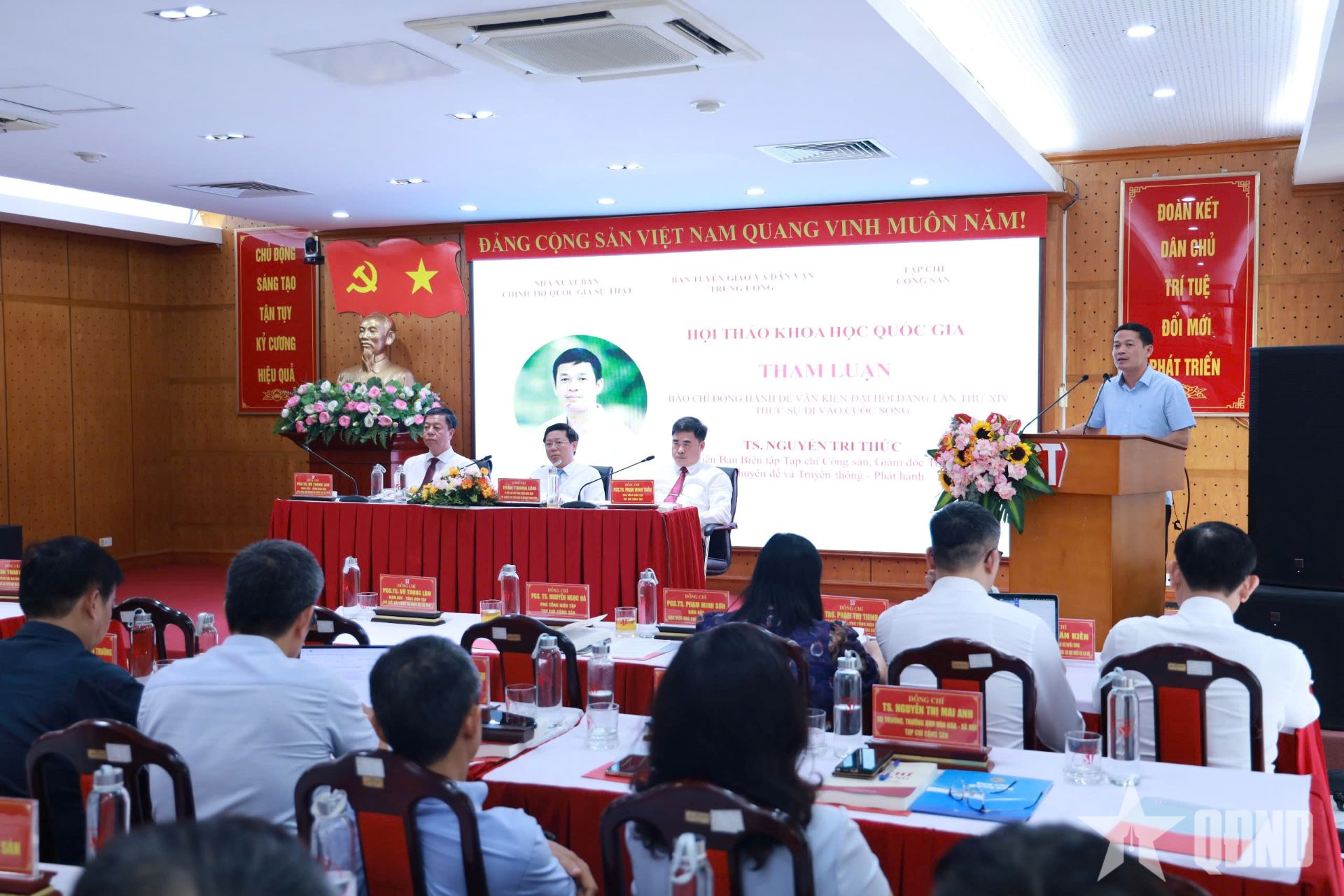 Hội thảo về báo chí với nhiệm vụ tuyên truyền Văn kiện Đại hội XIV của Đảng
