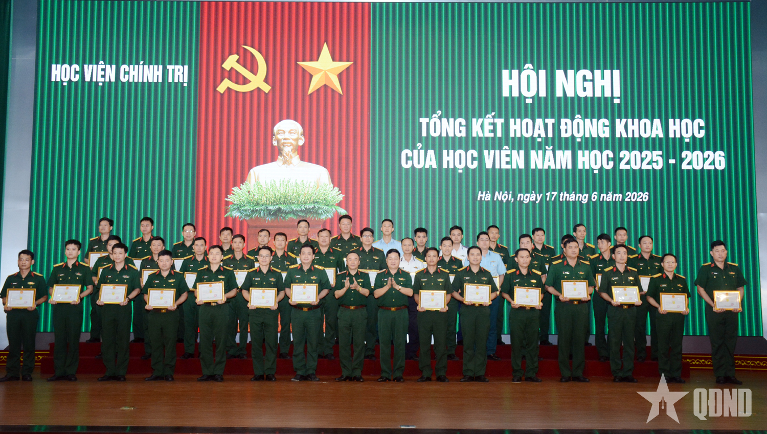 Học viện Chính trị: Hoạt động khoa học của học viên diễn ra sôi nổi, sát thực tiễn