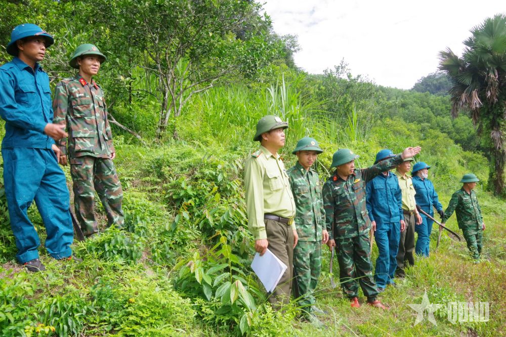 Lực lượng vũ trang địa phương tỉnh Hà Tĩnh: Tuyến đầu ngăn “giặc lửa”