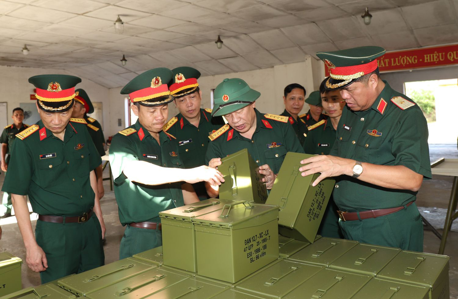  Các kho K890, KT890, J258 bảo đảm an toàn tuyệt đối