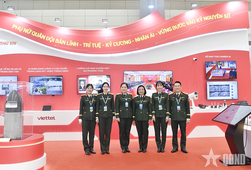 Đại hội đại biểu Phụ nữ to&agrave;n quốc lần thứ XIV: Tỏa s&aacute;ng h&igrave;nh ảnh nữ qu&acirc;n nh&acirc;n Việt Nam