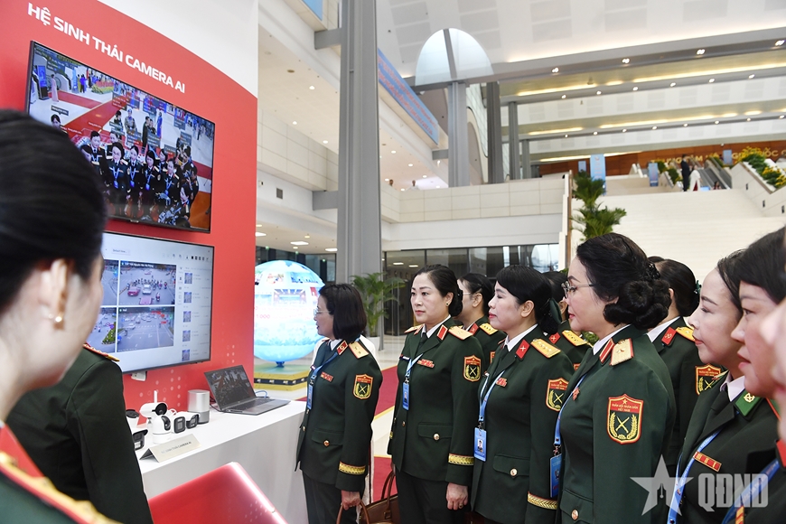Đại hội đại biểu Phụ nữ to&agrave;n quốc lần thứ XIV: Tỏa s&aacute;ng h&igrave;nh ảnh nữ qu&acirc;n nh&acirc;n Việt Nam