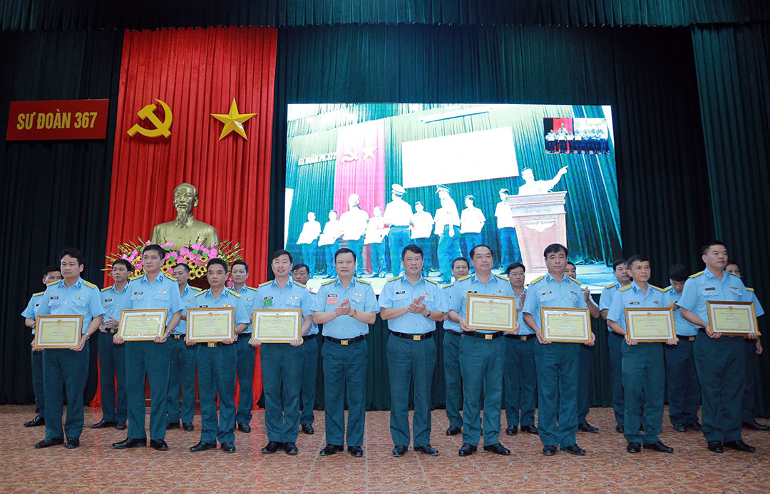 Quân chủng Phòng không-Không quân tổ chức Diễn tập chỉ huy-tham mưu một bên, hai cấp

