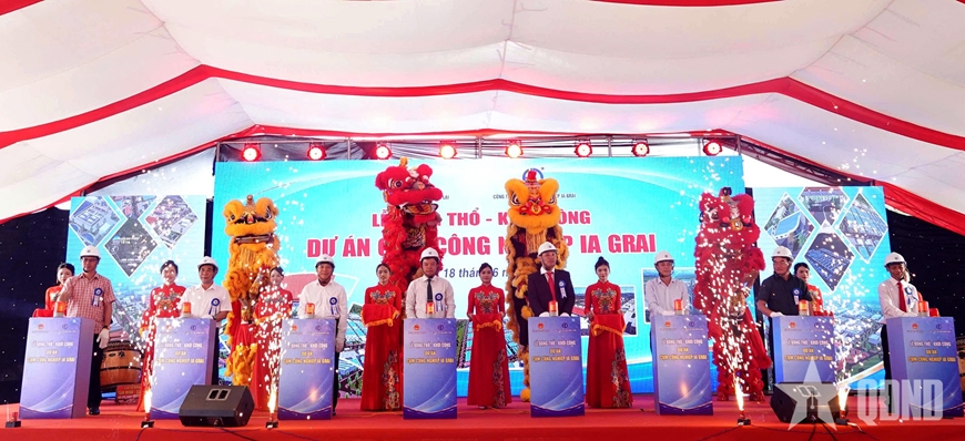 Gia Lai: Dự &aacute;n Cụm c&ocirc;ng nghiệp Ia Grai tạo việc l&agrave;m cho khoảng 5.000 lao động