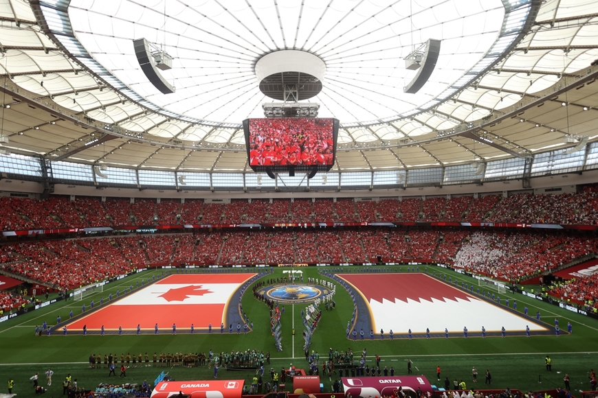 World Cup 2026: Canada thắng 6-0 khi Qatar nhận 2 thẻ đỏ