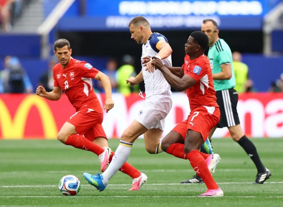 World Cup 2026: Thụy Sĩ thắng đậm Bosnia - Herzegovina, chiếm lợi thế ở bảng B