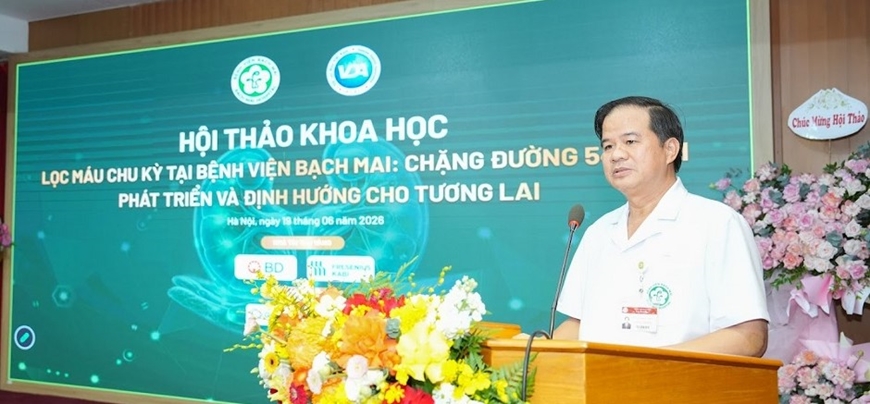 Bệnh viện Bạch Mai: 54 năm tiên phong phát triển kỹ thuật lọc máu tại Việt Nam