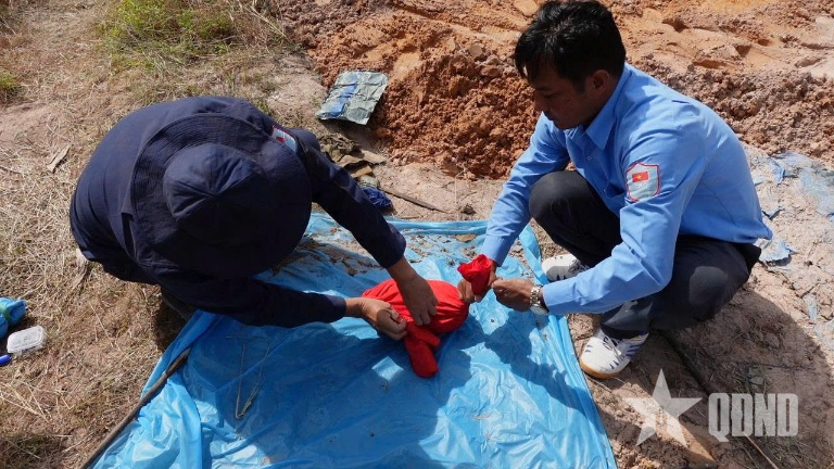 An Giang: Quy tập thêm 2 hài cốt liệt sĩ tại tỉnh Kép, Vương quốc Campuchia