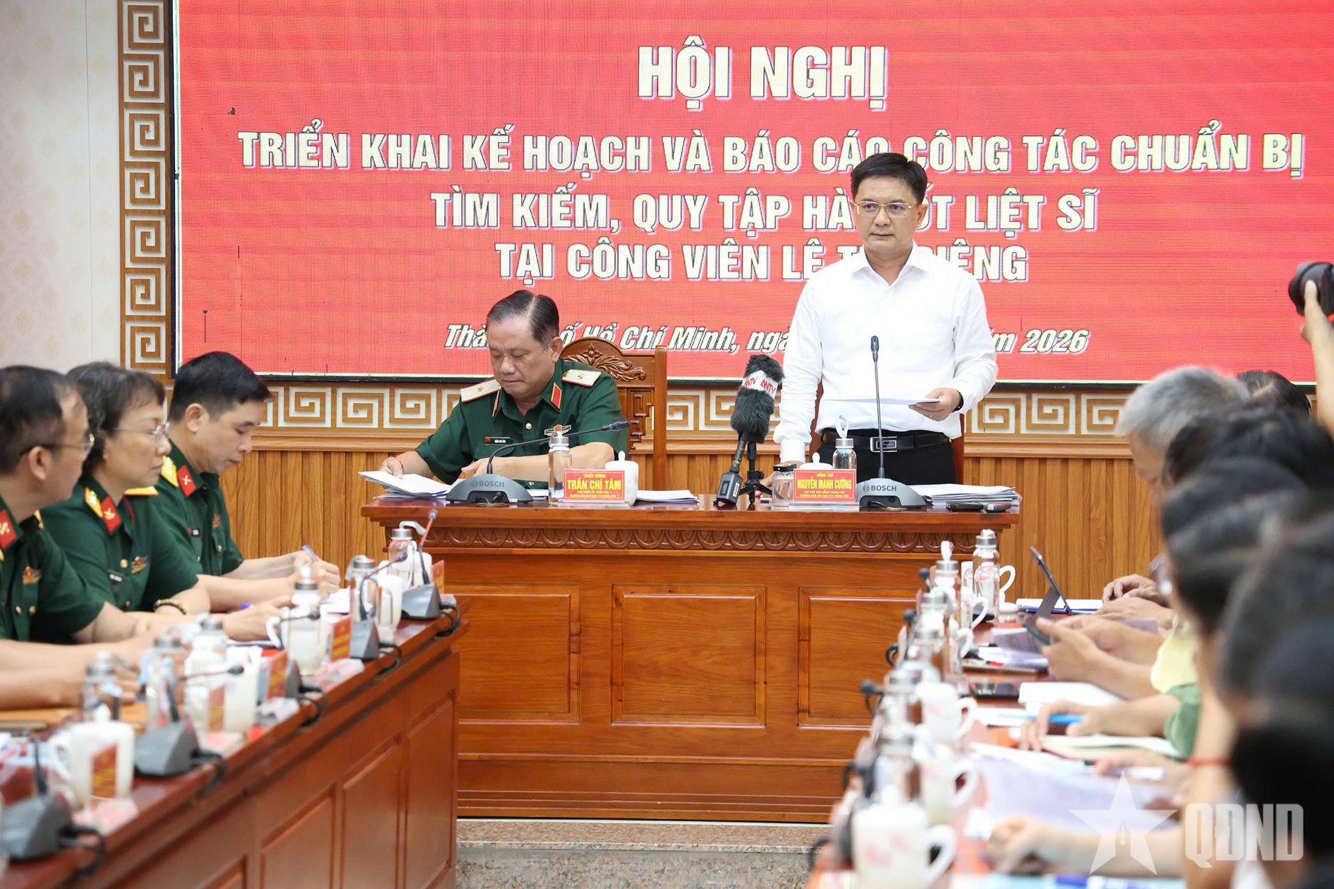 Tìm kiếm hài cốt liệt sĩ tại Công viên Lê Thị Riêng: Bảo đảm chặt chẽ, khoa học, tỉ mỉ