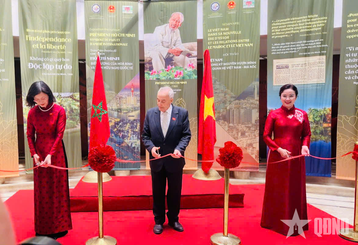 Tôn vinh Chủ tịch Hồ Chí Minh và kỷ niệm quan hệ ngoại giao Việt Nam - Morocco