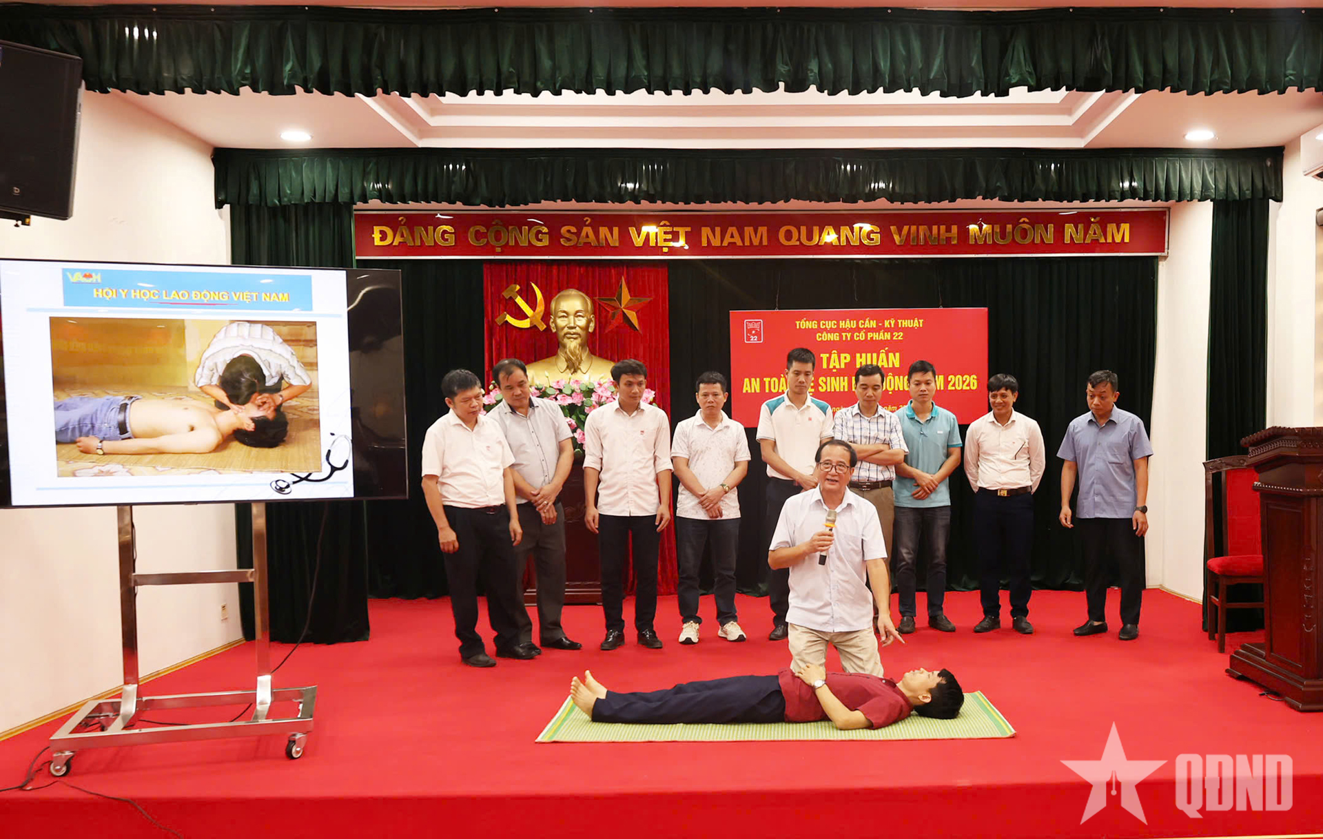 Công ty Cổ phần 22 nâng cao chất lượng công tác an toàn, vệ sinh lao động