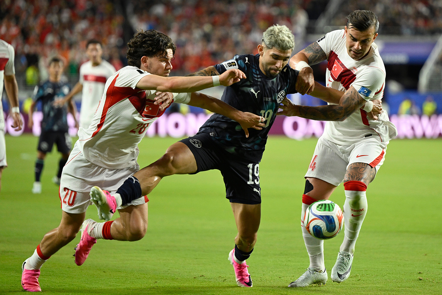Video bàn thắng Paraguay và Thổ Nhĩ Kỳ (bảng D World Cup 2026)

