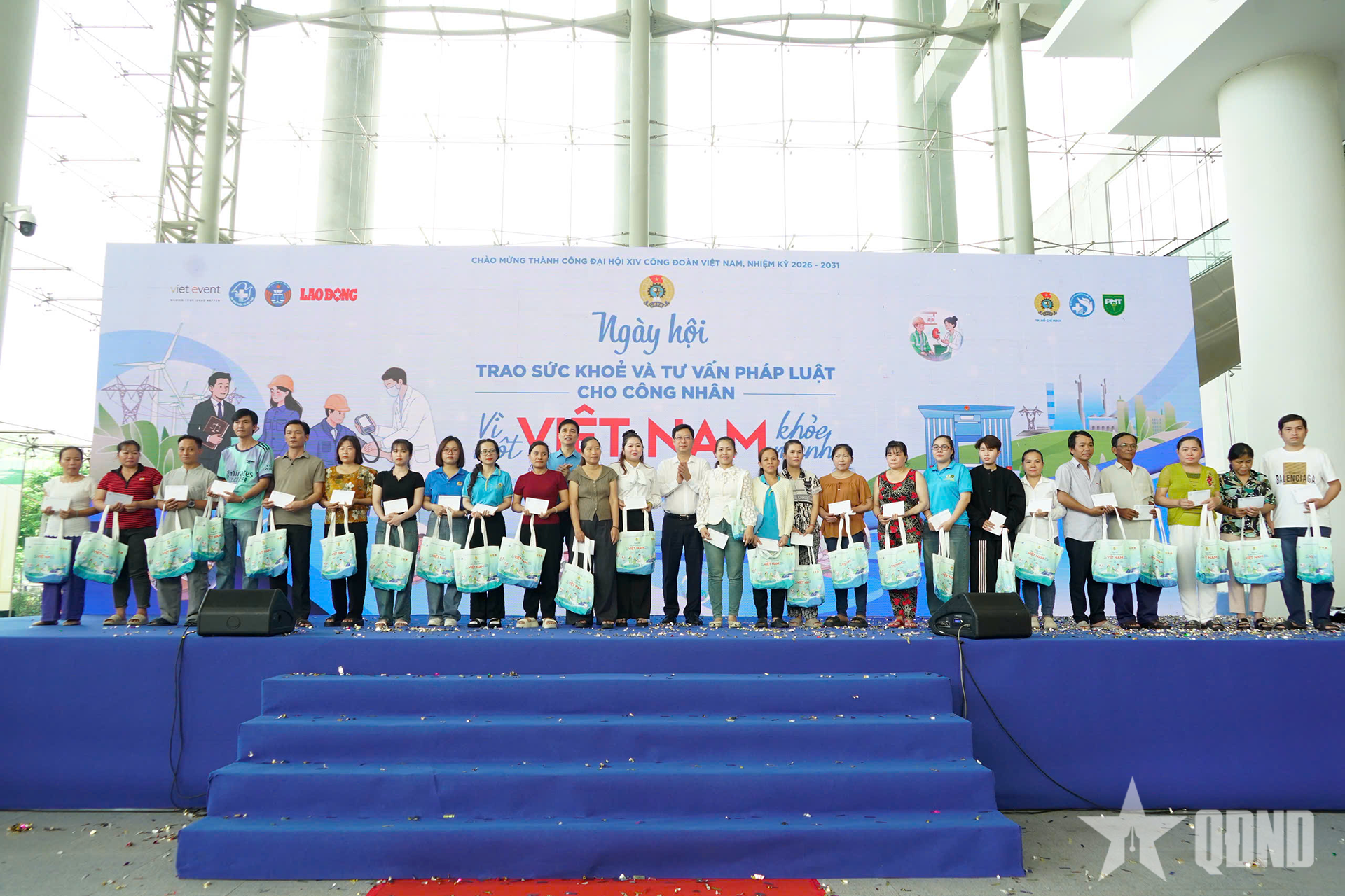 TP Hồ Chí Minh: Hơn 2.000 người lao động được khám sức khỏe, tư vấn pháp luật miễn phí