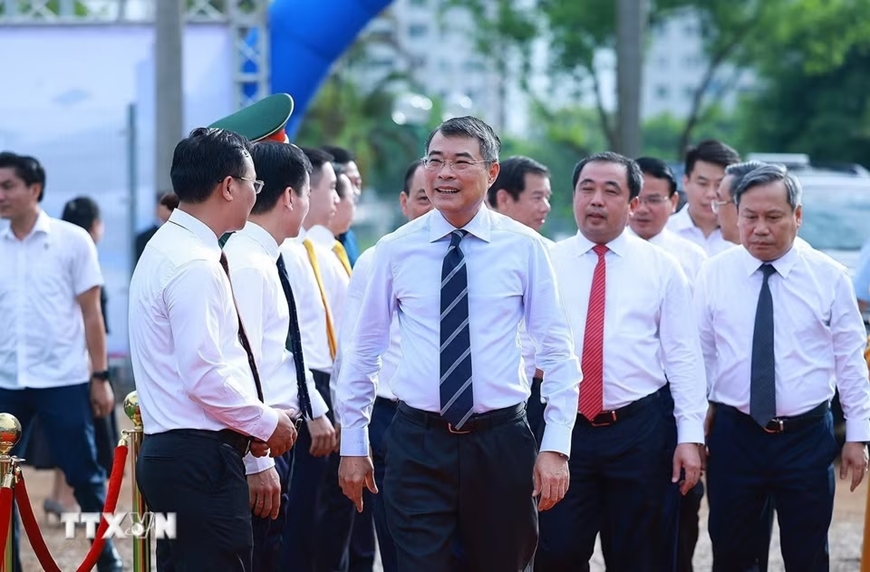 Thủ tướng Lê Minh Hưng dự lễ khởi công các dự án nhà ở cho thuê và đường sắt đô thị Hà Nội