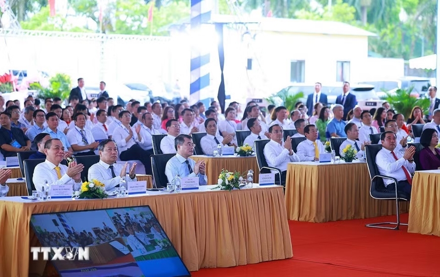 Thủ tướng Lê Minh Hưng dự lễ khởi công các dự án nhà ở cho thuê và đường sắt đô thị Hà Nội