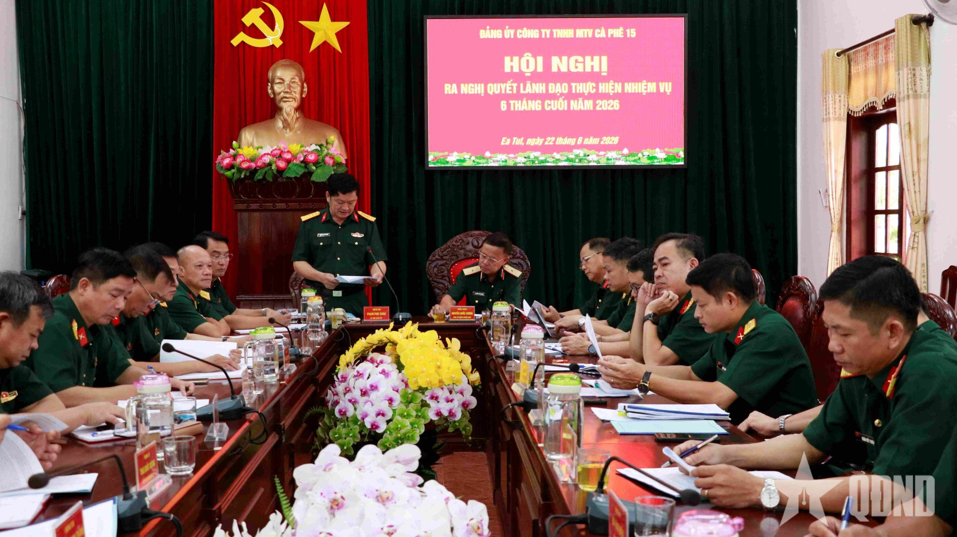 Công ty Cà phê 15 (Quân khu 5): Đổi mới, sáng tạo, nâng cao hiệu quả sản xuất kinh doanh