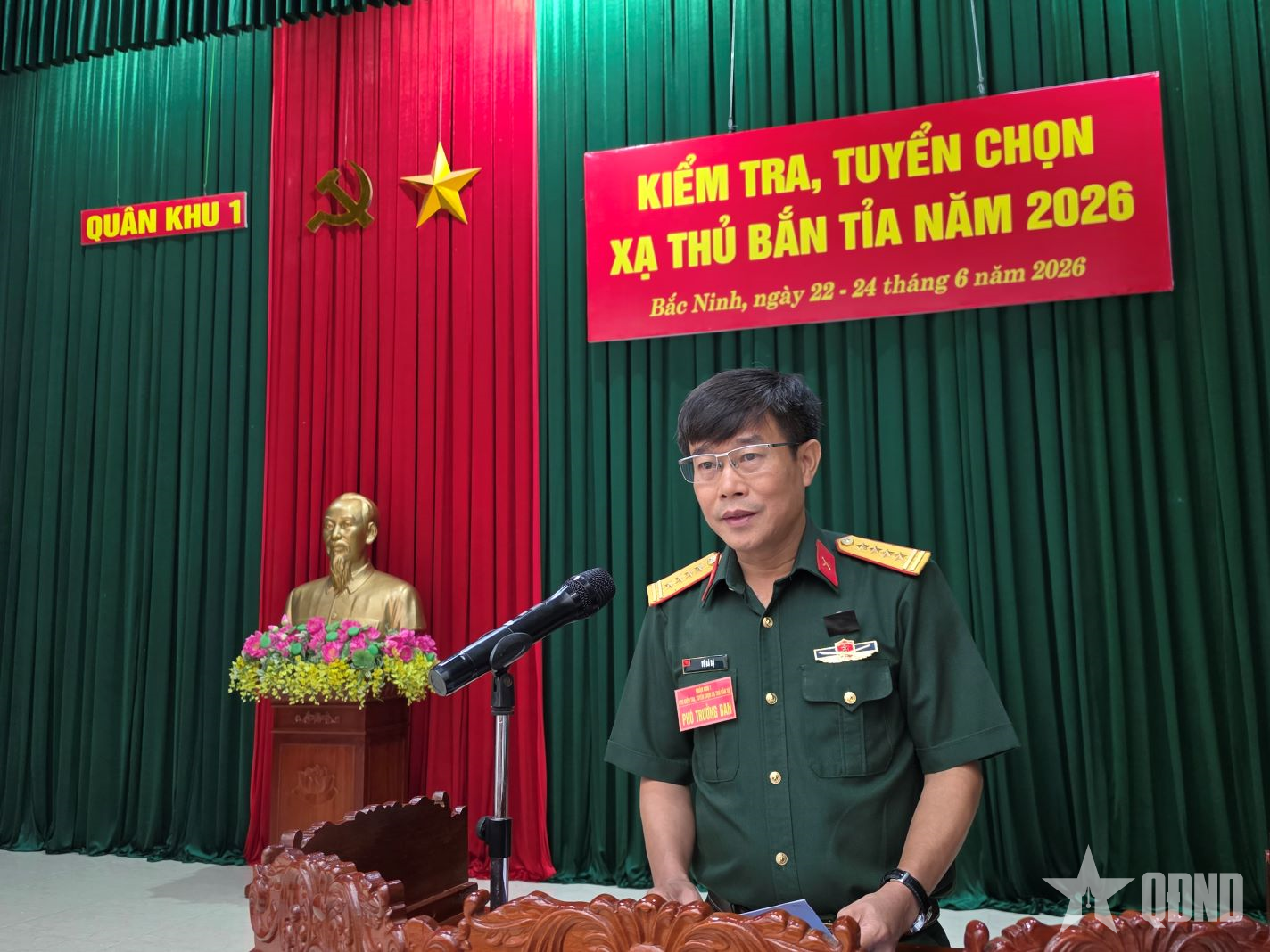 Quân khu 1 khai mạc kiểm tra, tuyển chọn xạ thủ bắn tỉa năm 2026