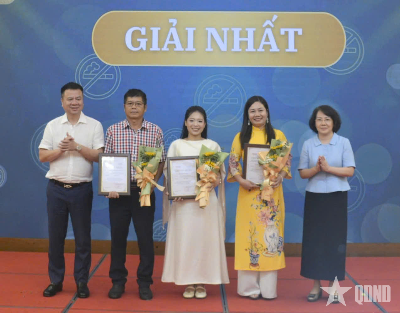 Trao giải “Môi trường không khói thuốc” lần thứ hai

