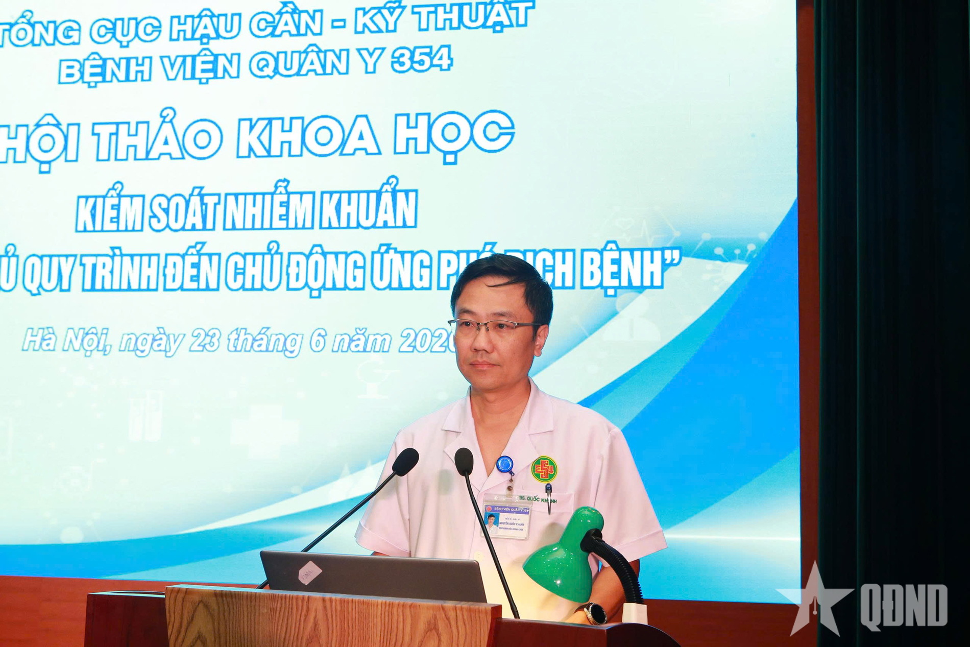 Kiểm soát nhiễm khuẩn - yếu tố quyết định an toàn người bệnh