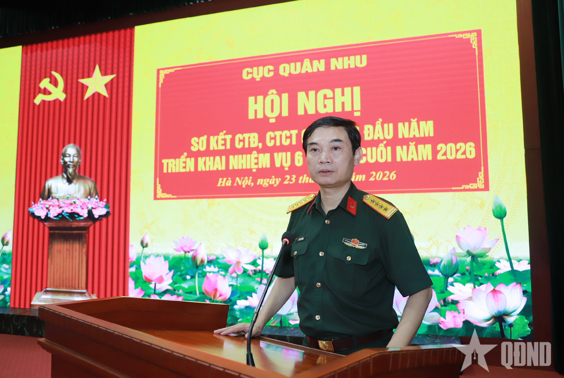 Cục Quân nhu phát huy hiệu quả công tác Đảng, công tác chính trị trong thực hiện nhiệm vụ
