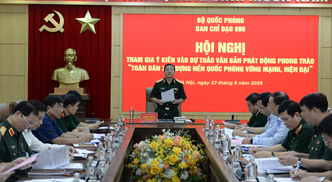 Toàn dân xây dựng nền quốc phòng vững mạnh, hiện đại