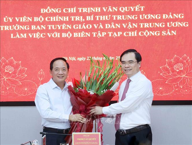 Trưởng ban Tuyên giáo và Dân vận Trung ương: Xây dựng Tạp chí Cộng sản thực sự là cơ quan lý luận chính trị hàng đầu