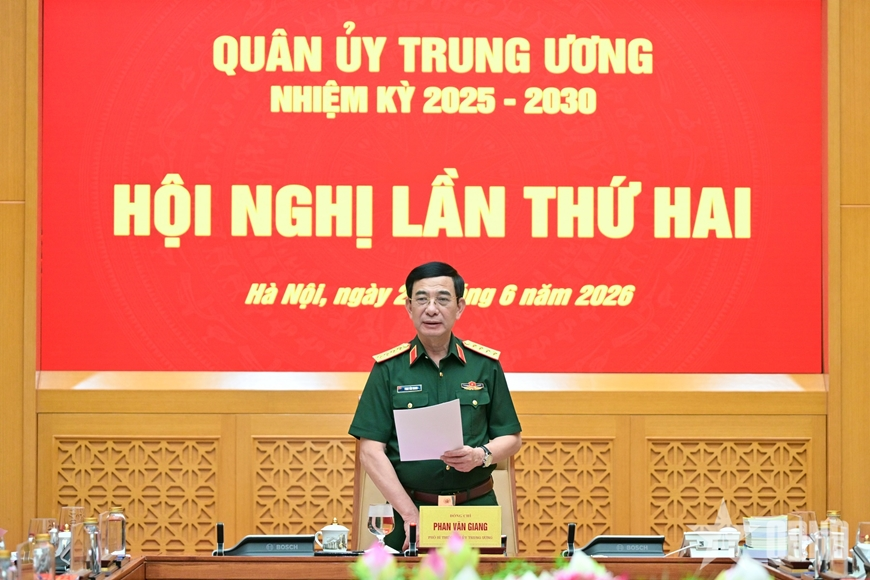 Quân ủy Trung ương tiếp tục xem xét thông qua một số nội dung quan trọng