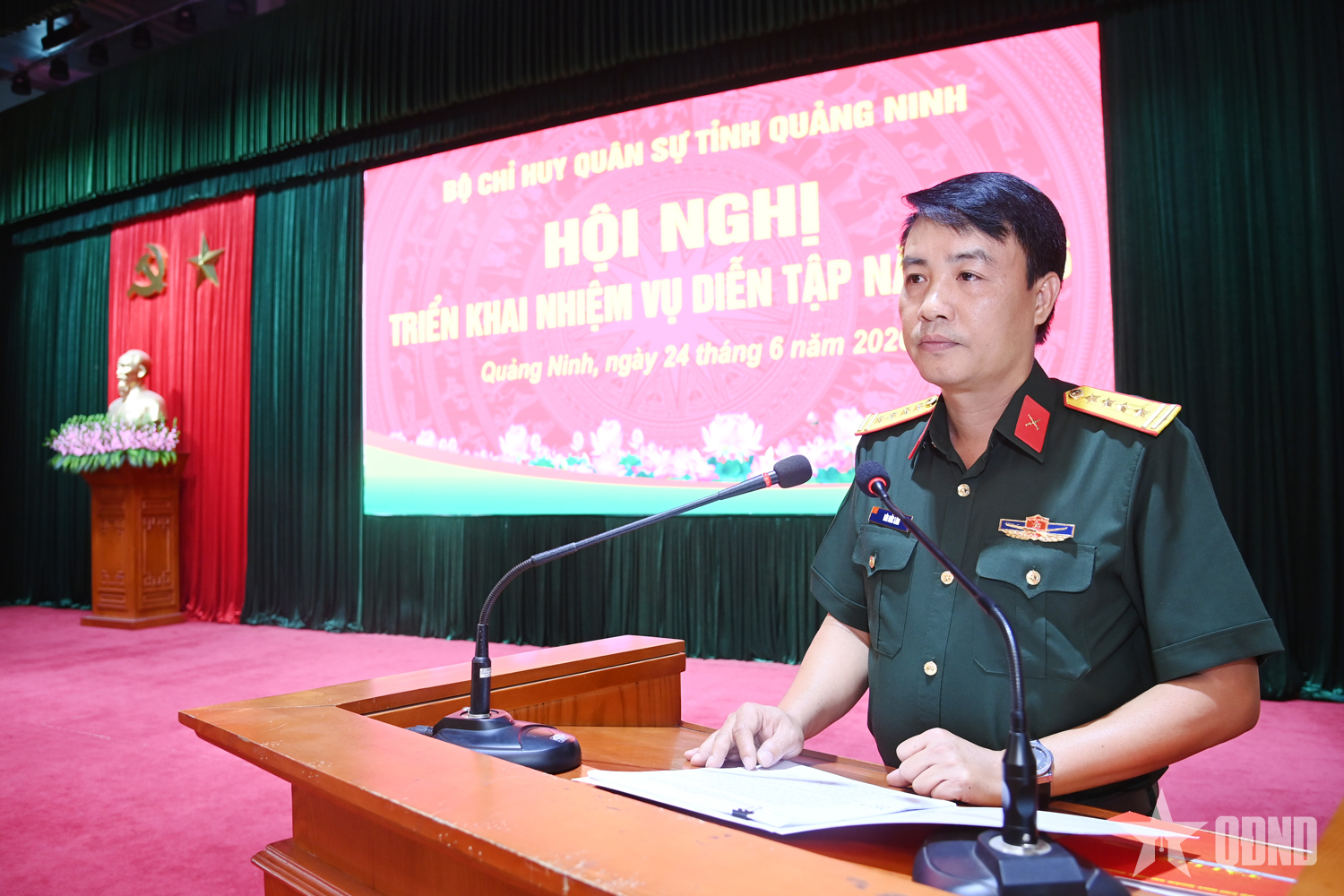 Bộ CHQS tỉnh Quảng Ninh triển khai nhiệm vụ diễn tập năm 2026