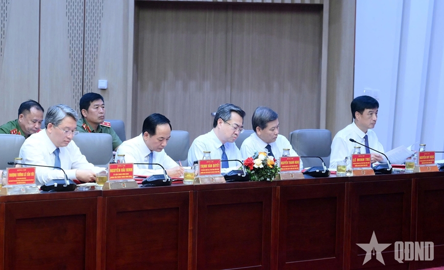 Tổng B&iacute; thư, Chủ tịch nước T&ocirc; L&acirc;m dự, chỉ đạo hội nghị Đảng ủy C&ocirc;ng an Trung ương