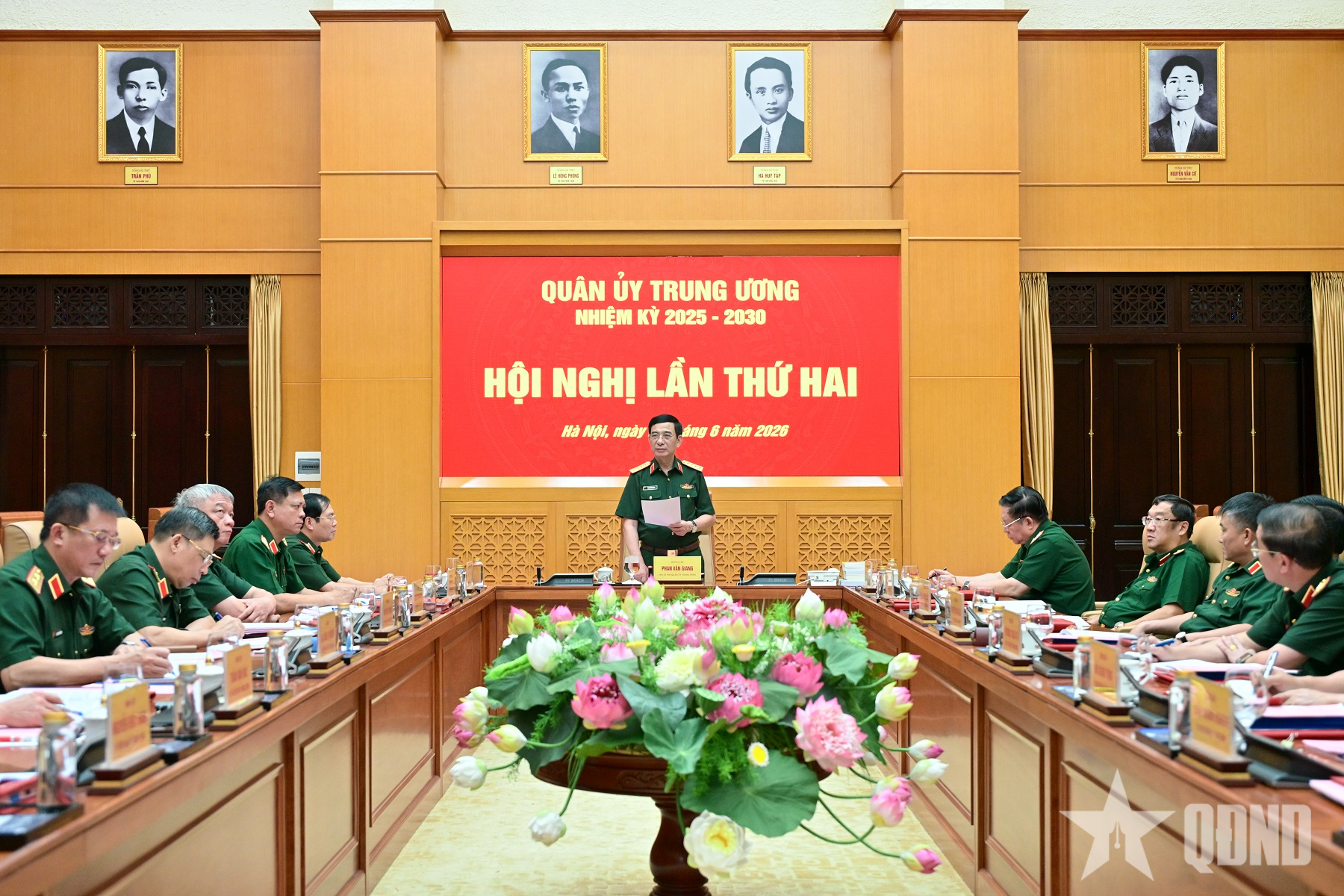 Quân ủy Trung ương tiếp tục xem xét thông qua một số nội dung quan trọng