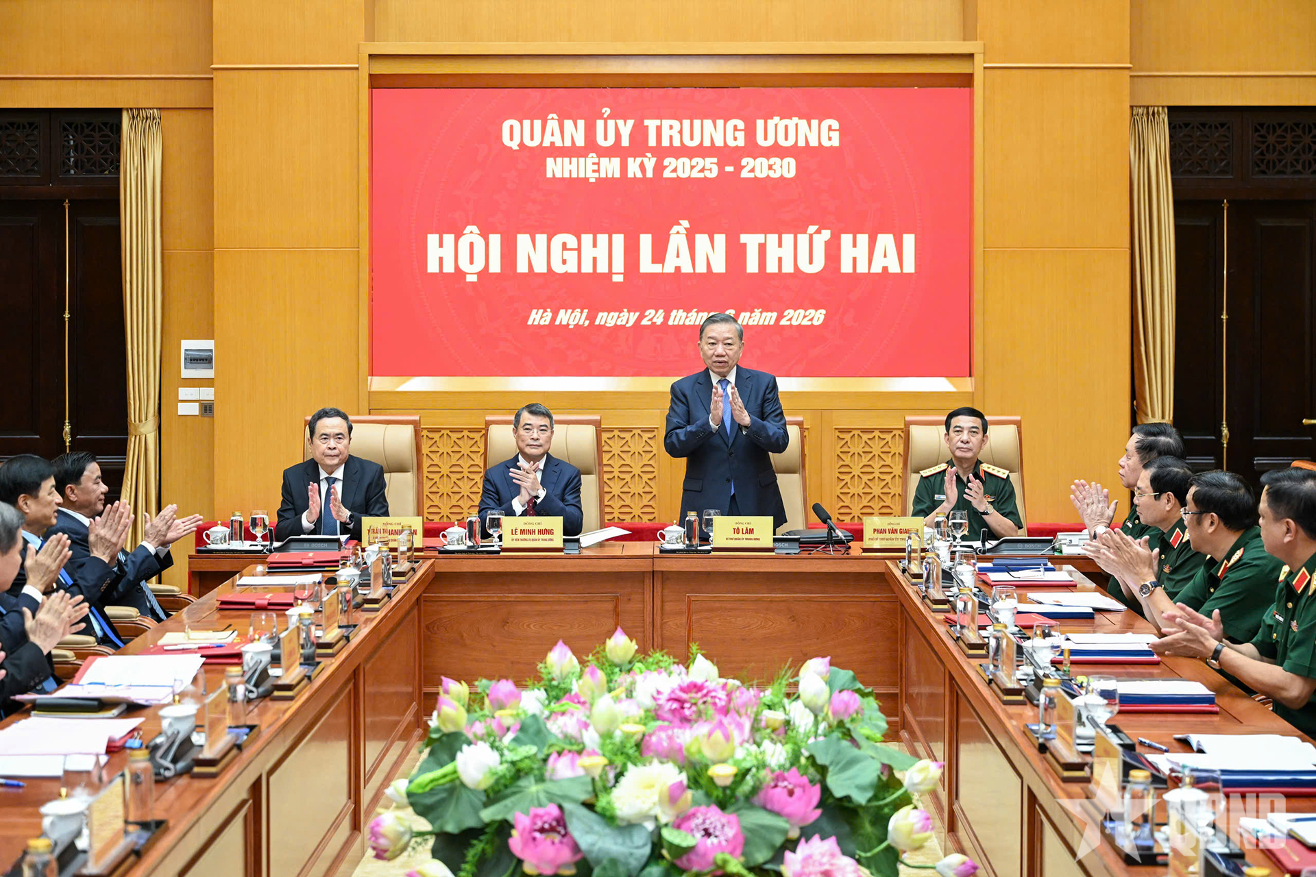 Tổng Bí thư, Chủ tịch nước Tô Lâm chủ trì Hội nghị Quân ủy Trung ương