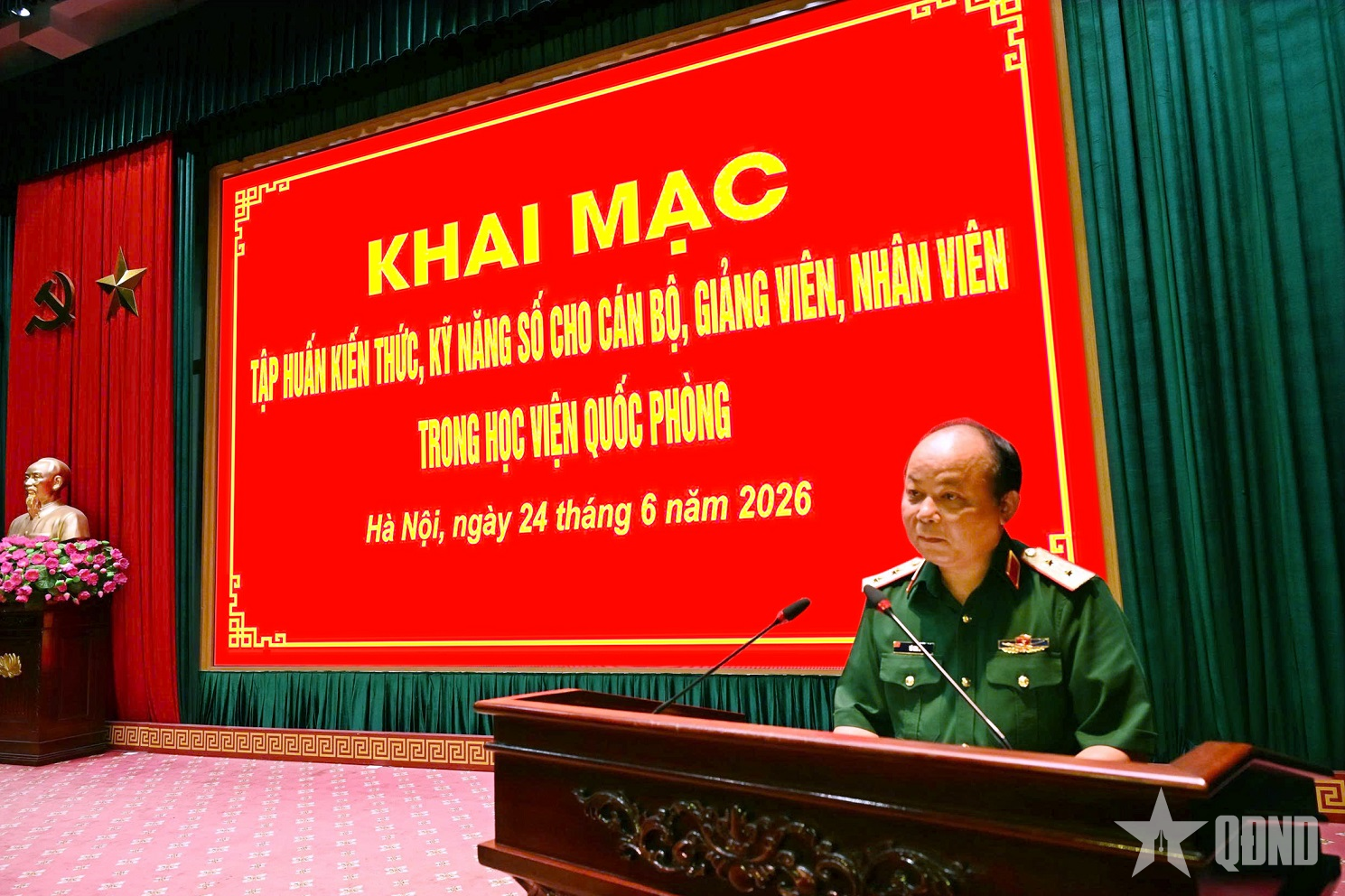 Học viện Quốc phòng tập trung nâng cao kiến thức, kỹ năng số