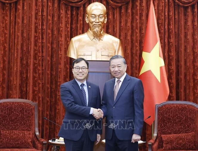Tổng B&iacute; thư, Chủ tịch nước T&ocirc; L&acirc;m: Ph&aacute;t triển thực chất quan hệ Đối t&aacute;c chiến lược to&agrave;n diện Việt Nam - H&agrave;n Quốc