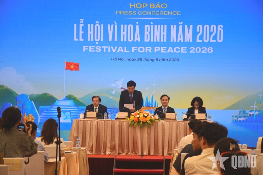 Lễ hội Vì Hòa bình năm 2026 sẽ khai mạc vào tối 4-7